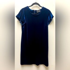 Cynthia Rowley Dress Velour Royal Blue
Holiday Flutter Sleeve Women's Sz M